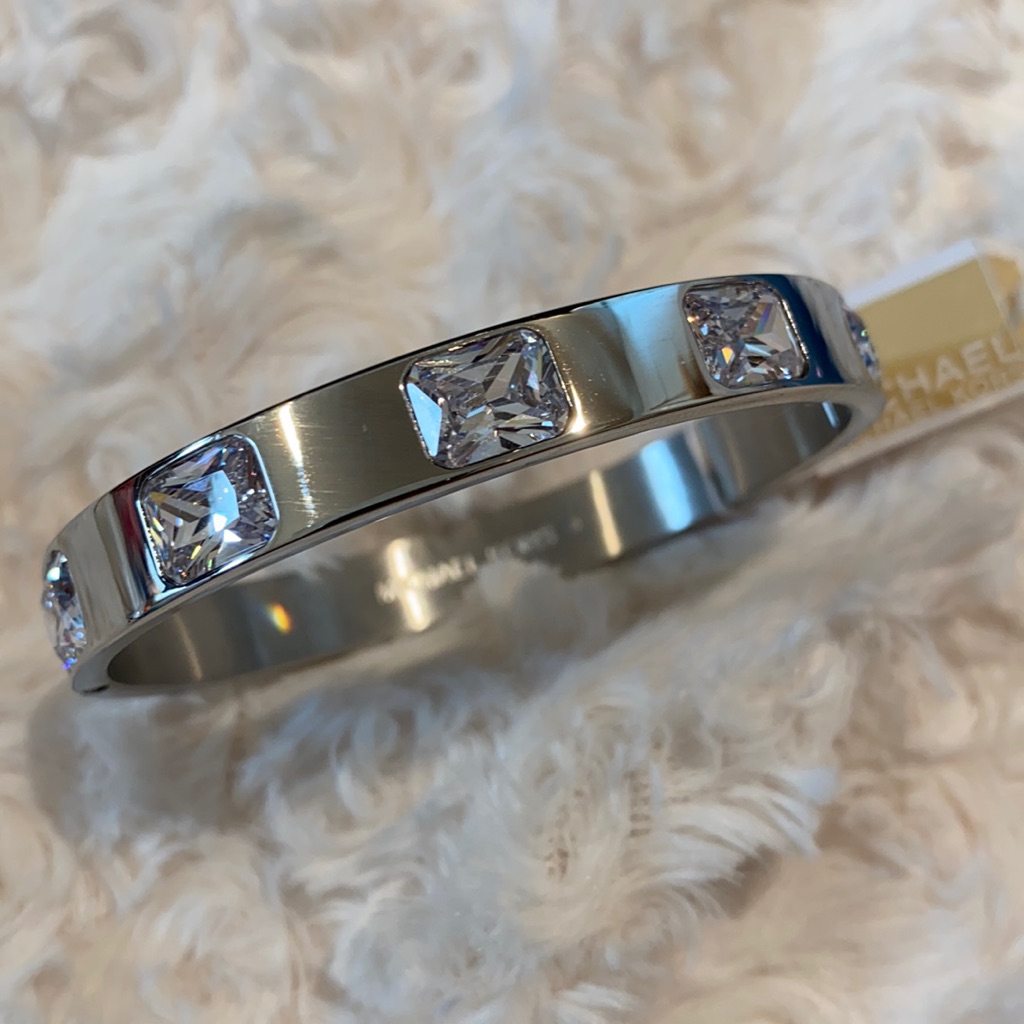 Michael Kors Silver Bangle Bracelet